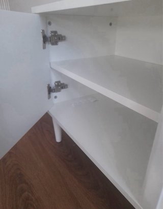 Mueble TV Banak Blanco ¡Completamente NUEVO!