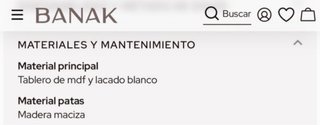 Mueble TV Banak Blanco ¡Completamente NUEVO!