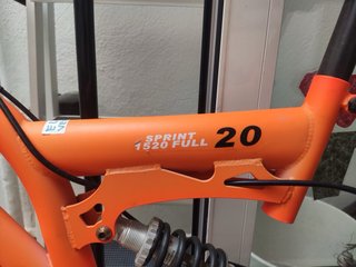 Bicicleta infantil RUNFIT 20 pulgadas