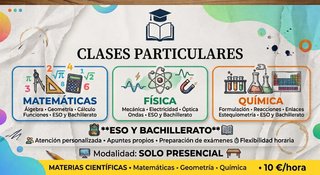 Clases particulares ESO y Bachillerato