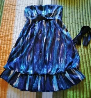 Vestido de boda o fiesta de palabra de honor