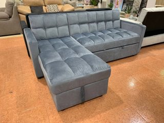 Sofá Cama Kris Gris Chaise Longue 210cm