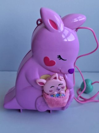 Polly Pocket Mamma Canguro con Bambino