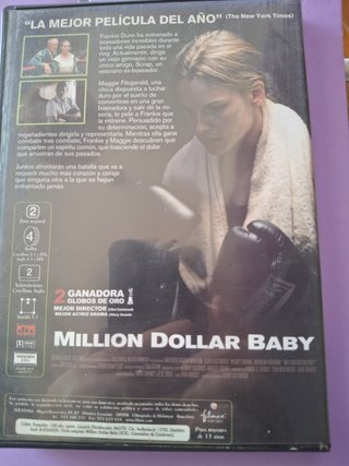 DVD Million Dollar Baby - 4 Premios Oscar