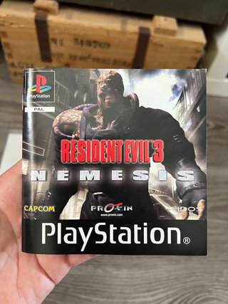 Resident Evil 3 Nemesis PS1 PAL Español