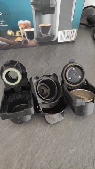 Macchina caffè capsule, cialde e polvere
