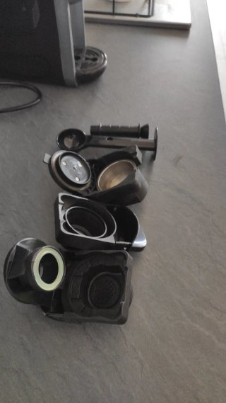 Macchina caffè capsule, cialde e polvere