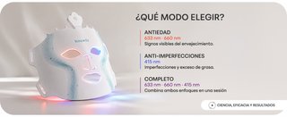 Mascarilla Facial LED Komorebi Terapia