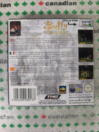 Buffy the Vampire Slayer Game Boy Color