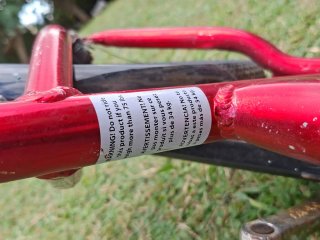 Bicicleta Tándem WeeRide ProPilot Roja