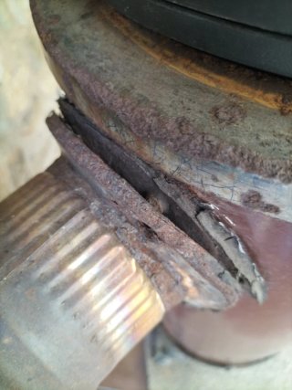 Estufa de leña fundición