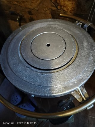 Estufa de leña fundición