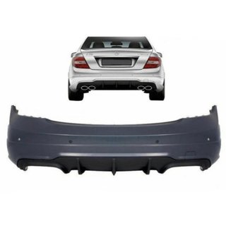 Paragolpes trasero Mercedes Clase C W204 tipo C63