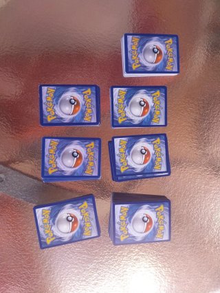 Cartas Pokémon: Ondulagua, Ferromole, Pikachu, Ent