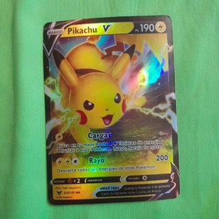 Carta Pokémon Pikachu V 030/100 RR