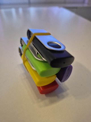 Pack 5 Pendrives USB