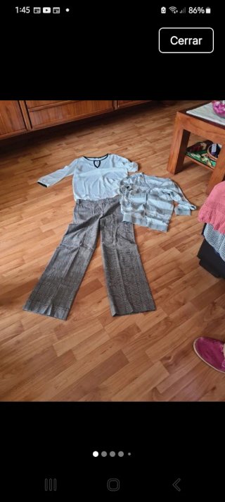 Conjunto Ropa Mujer Pantalón y Blusa