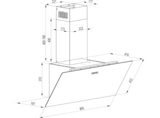 Campana extractora Cecotec bolero flux DM 906500
