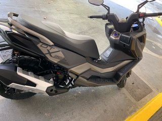 Kymco DTX 125 Negra Plata