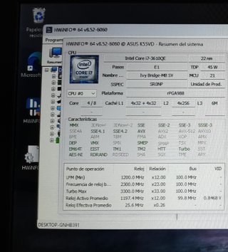 Portátil Asus i7 12GB DDR3L 240GB SSD Gaming