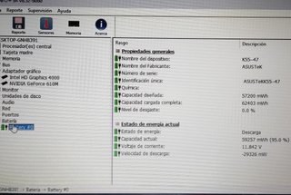Portátil Asus i7 12GB DDR3L 240GB SSD Gaming
