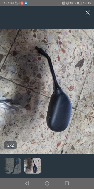 Espejo Retrovisor Yamaha York Izquierdo
