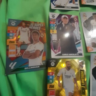 Cromos de fútbol Real Madrid