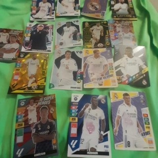 Cromos de fútbol Real Madrid