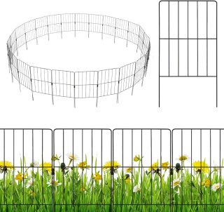 COSTWAY Vallas Decorativas para Jardín
