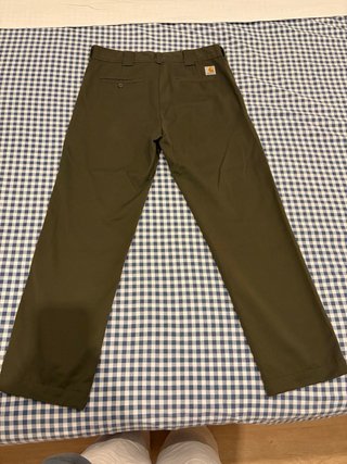 Pantalones Carhartt Verde Caqui