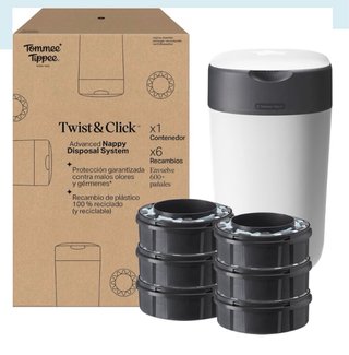 Tommee Tippee Contenedor Pañales 600 pañales.Nuevo