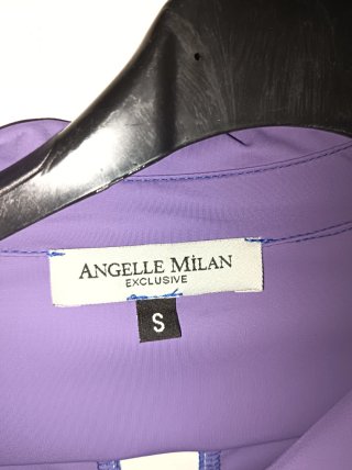Vestido ANGELLE MILAN Morado Talla M Mujer