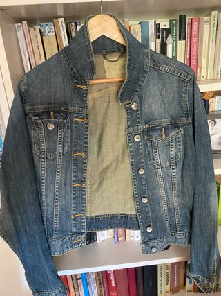 Cazadora tejana H&M azul