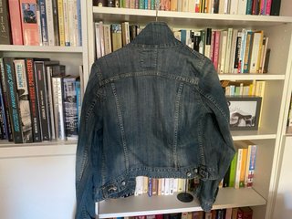 Cazadora tejana H&M azul