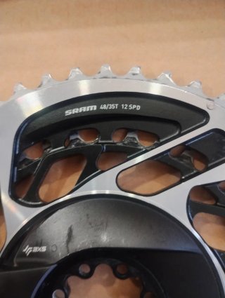 Plato SRAM 48/35T 12SPD con potenciómetro