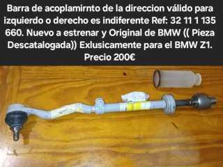 Barra acoplamiento dirección BMW Z1 Nueva Original