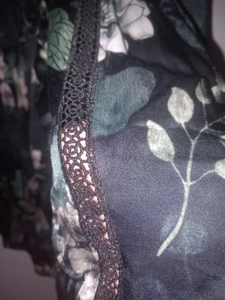 Blusa Otoñal Estampada Manga Francesa