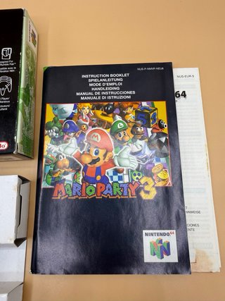 Mario Party 3 Nintendo 64 N64 Completo