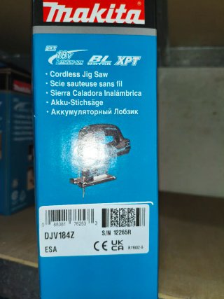 Sierra de calar Makita 18V LXT (solo máquina)