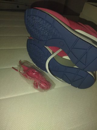 Deportivas Geox rosa y blanco Talla 36