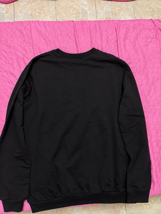 Felpa Dsquared2 nera con stampa rossa