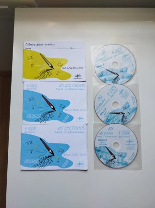3 CDs 85 Dictados 4 LOGSE Gabriel Robles Ojeda