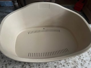 Cama para perro/gato color beige