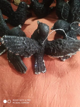 6 Aves Navideñas Fantasía