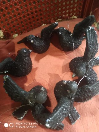 6 Aves Navideñas Fantasía