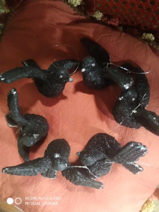 6 Aves Navideñas Fantasía