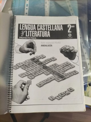 Lengua castellana y literatura, 2 BACH.