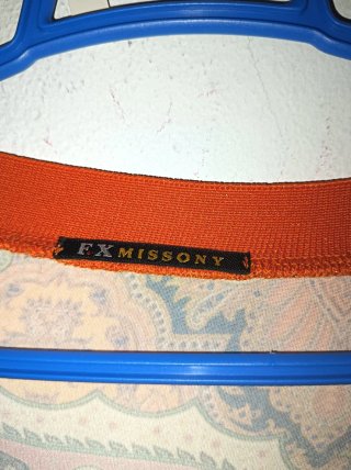 Mono pantalón estampado naranja