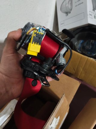Cinturones Seguridad originales rojos Mini R56 GP2
