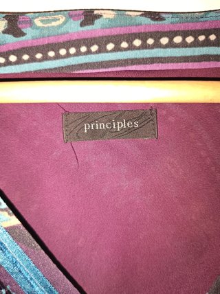 Vestido estampado Principles talla única